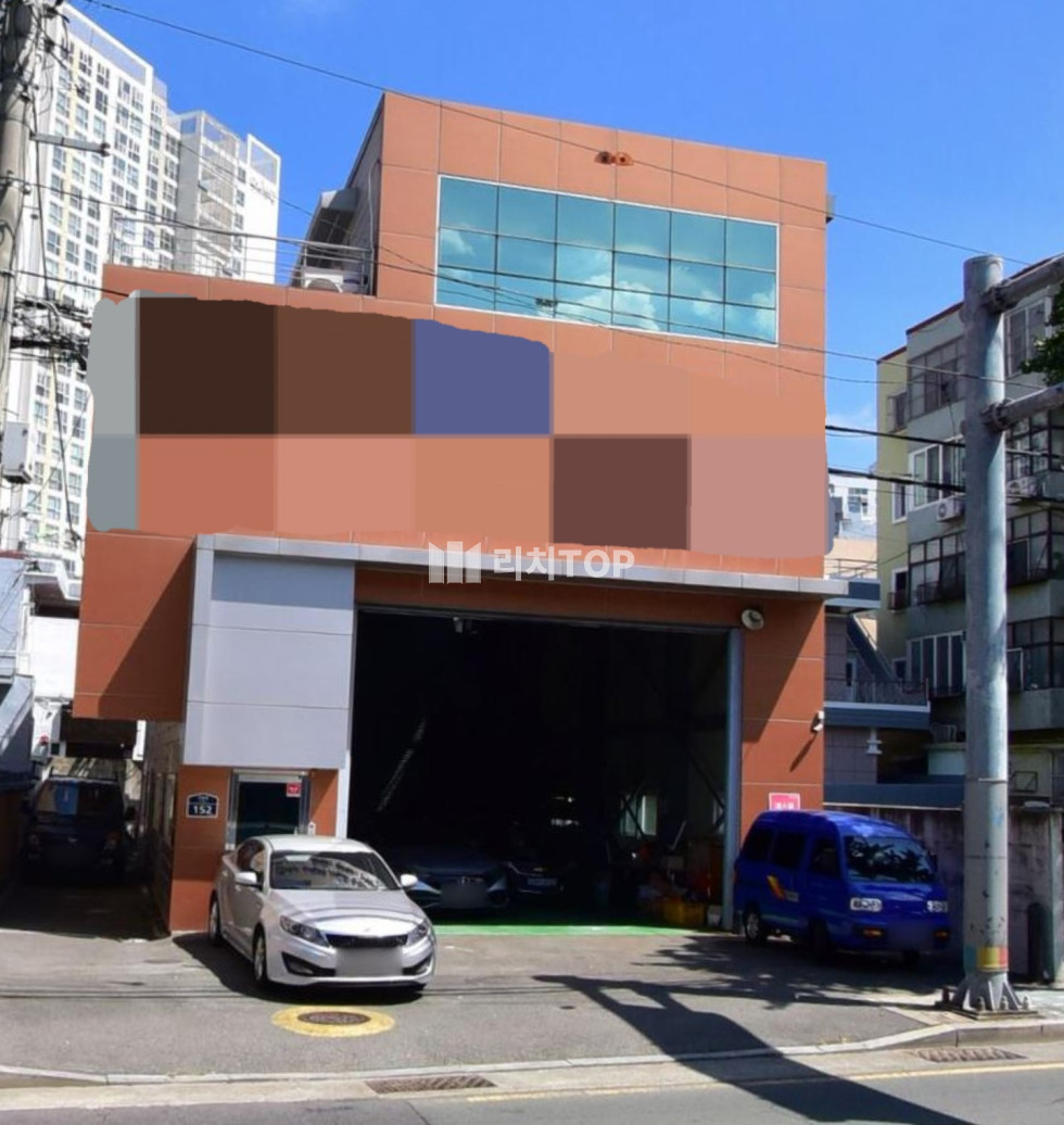 부산 사상구 괘법동 사상역 초역세권 대로변에 위치한 층고 높고 5톤 호이스트 있는 공장 매매 매물번호 12294 사진 1