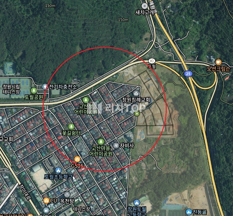 경남 창원시 성산구 사파동 사파동 단독주택 신축가능한 토지 매매 매물번호 13628 사진 1