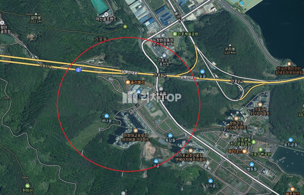 경남 창원시 마산합포구 가포동 도로변, 상가주택 신축가능한 나대지 매매 매매 매물번호 13820 사진 1