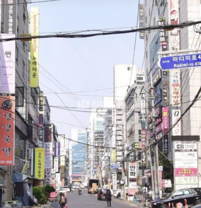 경남 창원시 성산구 상남동 상남동 1층 상가 임대 야장 감성 음식점 술집 메인상권 월세 매물번호 13846 사진 2