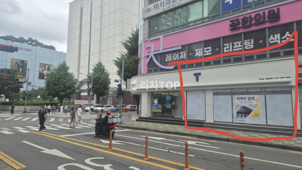 경남 창원시 성산구 상남동 창원 상남동 1층 코너 상가 임대 롯데백화점 인근 메인상권! 전속중개 리치탑부동산 월세 매물번호 14026 사진 2