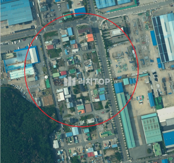 경남 함안군 칠서면 칠서일반산단 인근 상가토지 매매 매매 매물번호 14574 사진 1