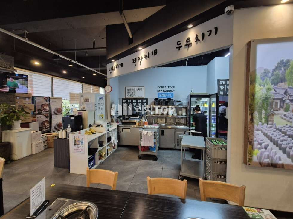 인천 서해구 청라동 청라 커낼웨이 수변뷰 1층 48평 한식집 임대 월세 매물번호 10448 사진 4
