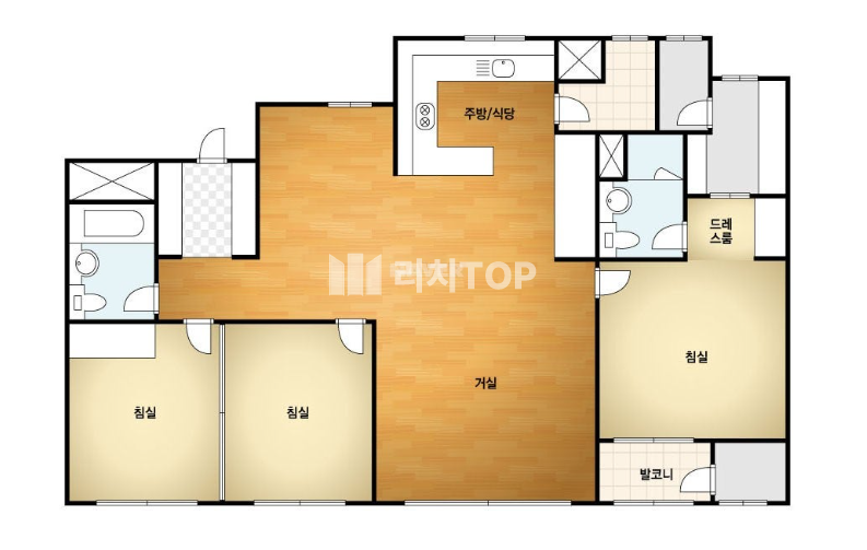 인천 서해구 청라동 156-1 104동 청라 센트럴에일린의뜰 필로티층 (층간소음X) 매매 매매 매물번호 10087 사진 2