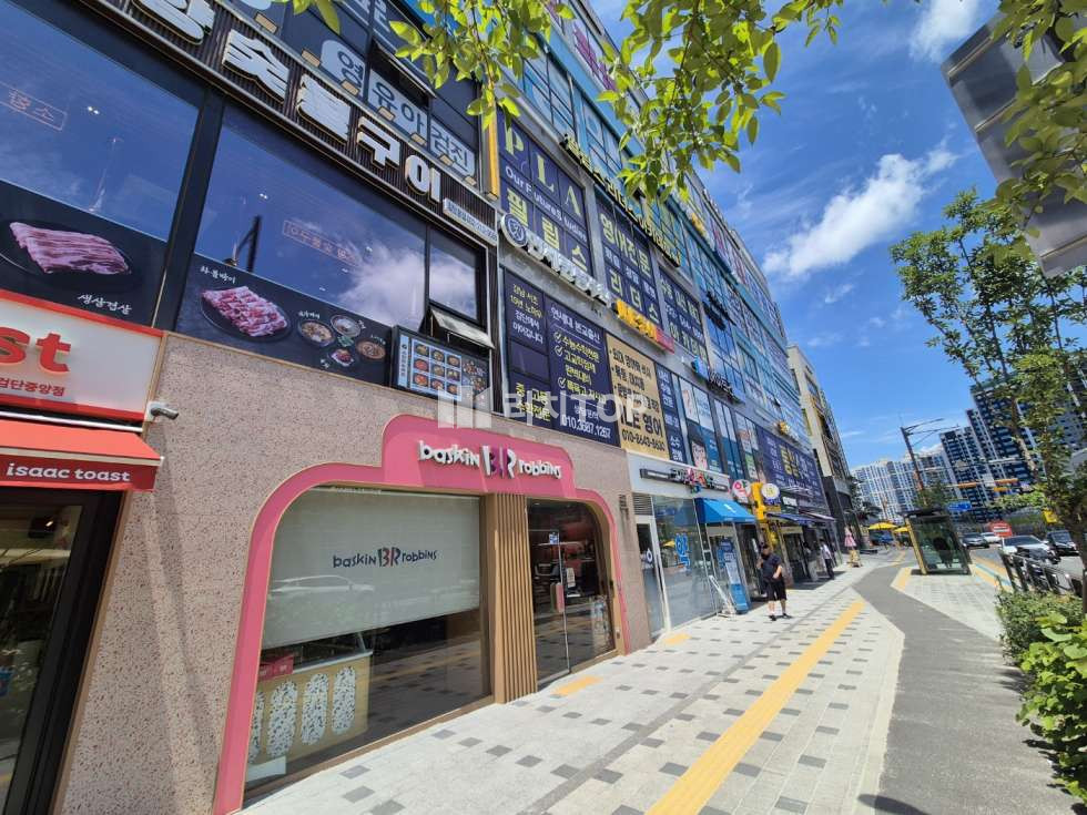 인천 검단구 불로동 인천 검단신도시 불로동 상가분양매물, 베스킨라빈스업종 임대완료 분양 매물번호 10541 사진 1