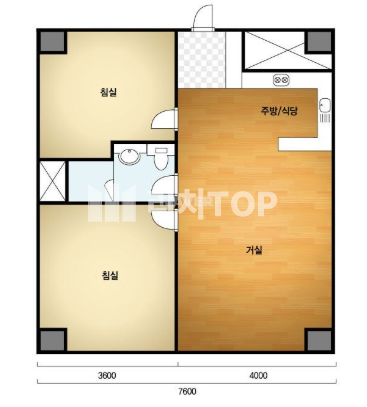 인천 서해구 청라동 160-1 201동 청라동 린스트라우스 투룸 오피스텔 전세 전세 매물번호 10553 사진 1
