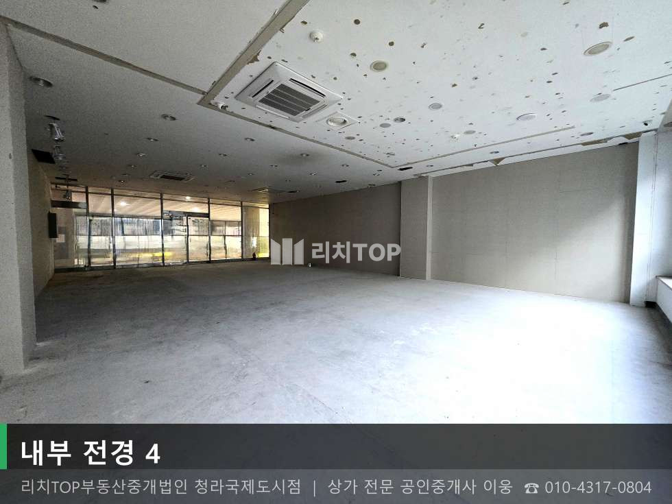 인천 서해구 청라동 161-3 (주차타워동) [청라타워돔] 3층 실31평 | 무권리 남향 | 안정적 상권 월세 매물번호 10569 사진 1