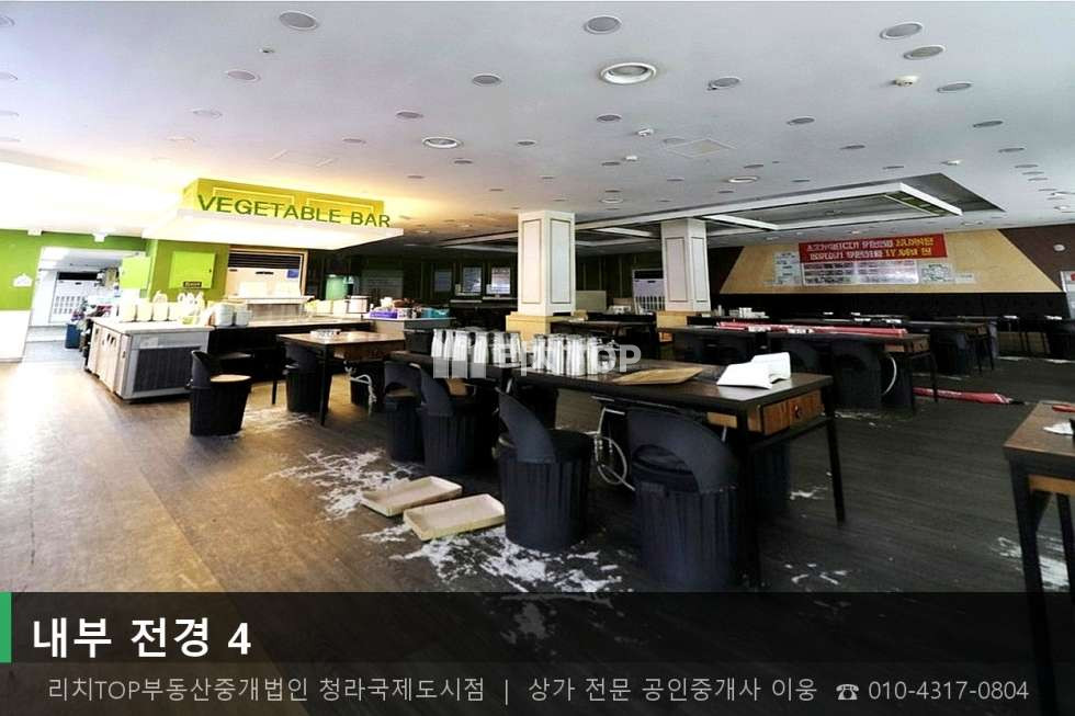 인천 서해구 청라동 161-3 (주차타워동) 청라동 1층 실127평 | 무권리 | 대로변 대형 상가 월세 매물번호 10585 사진 4
