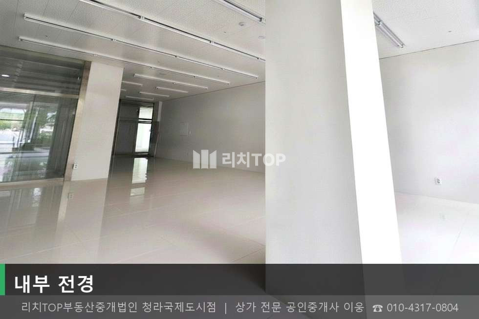 인천 서해구 청라동 157-16 (반안프라자 2차) [청라동 1층 21평] 무권리 출입구 옆 남향 상가 월세 매물번호 10713 사진 2