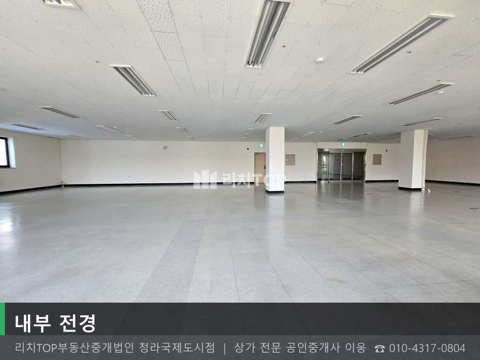 인천 서해구 심곡동 인천 서해구 심곡동 영일빌딩 3층 89평 무권리 대형 상가 임대 월세 매물번호 10724 사진 5