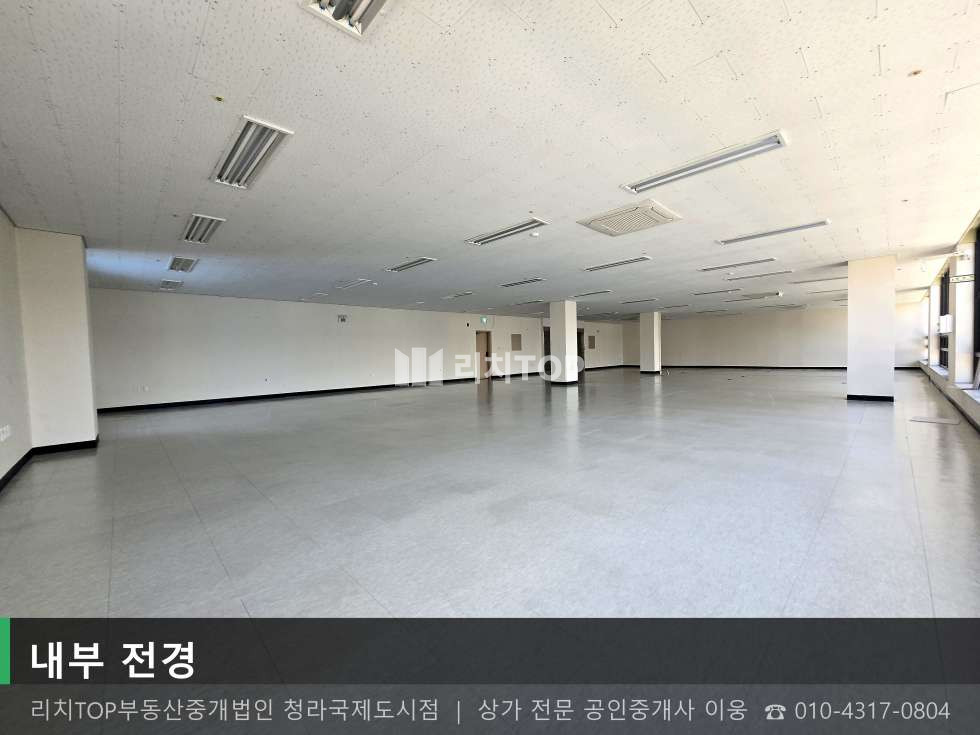 인천 서해구 심곡동 인천 서해구 심곡동 영일빌딩 3층 89평 무권리 대형 상가 임대 월세 매물번호 10724 사진 6