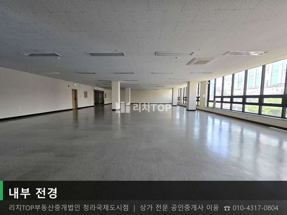 인천 서해구 심곡동 인천 서해구 심곡동 영일빌딩 3층 89평 무권리 대형 상가 임대 월세 매물번호 10724 사진 7