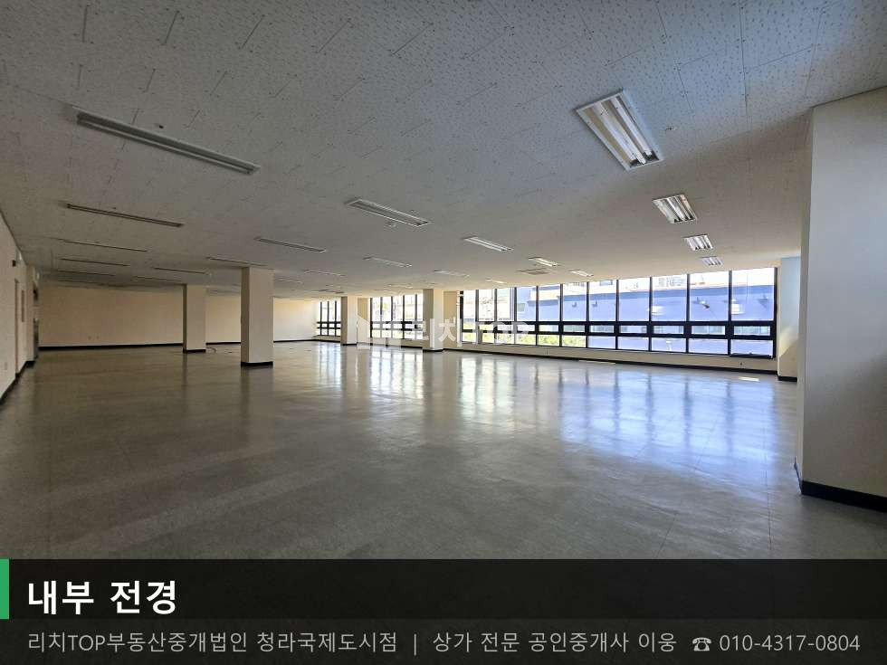 인천 서해구 심곡동 인천 서해구 심곡동 영일빌딩 3층 89평 무권리 대형 상가 임대 월세 매물번호 10724 사진 8