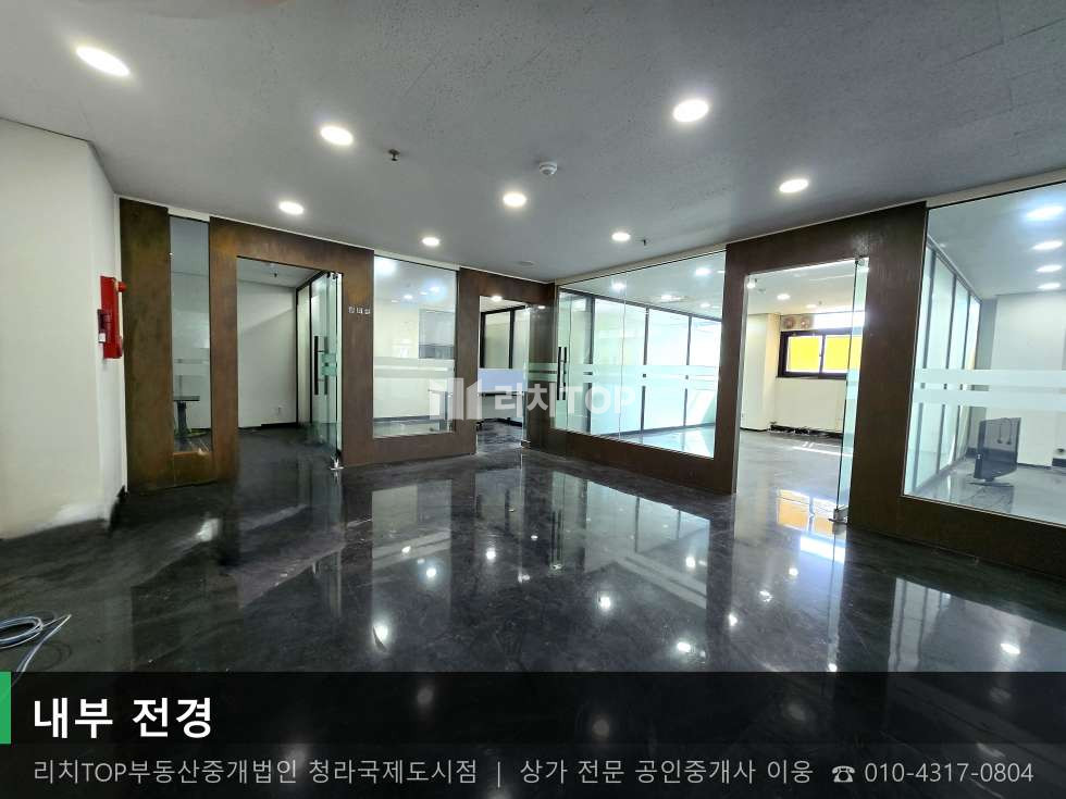 인천 서해구 심곡동 247 1동 [서해구 심곡동] 6층 실69평 무권리 | 초역세권 코너 상가 월세 매물번호 10735 사진 2