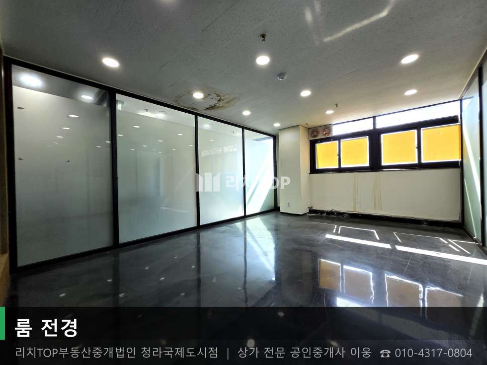 인천 서해구 심곡동 247 1동 [서해구 심곡동] 6층 실69평 무권리 | 초역세권 코너 상가 월세 매물번호 10735 사진 7
