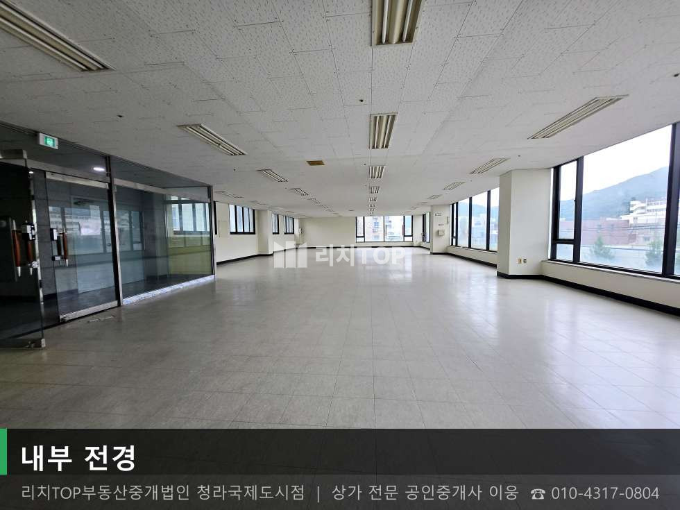 인천 서해구 심곡동 246 (우리타워) 서해구 심곡동 4층, 대로변 남향 67평 무권리 병원 자리 임대 월세 매물번호 10748 사진 2