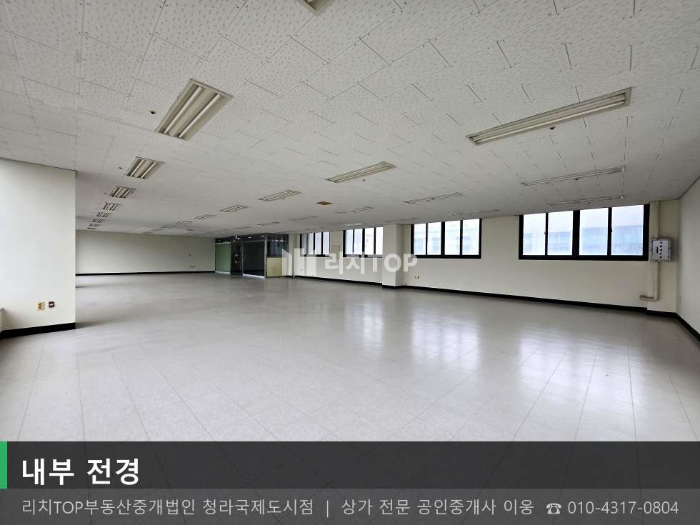 인천 서해구 심곡동 246 (우리타워) 서해구 심곡동 4층, 대로변 남향 67평 무권리 병원 자리 임대 월세 매물번호 10748 사진 5