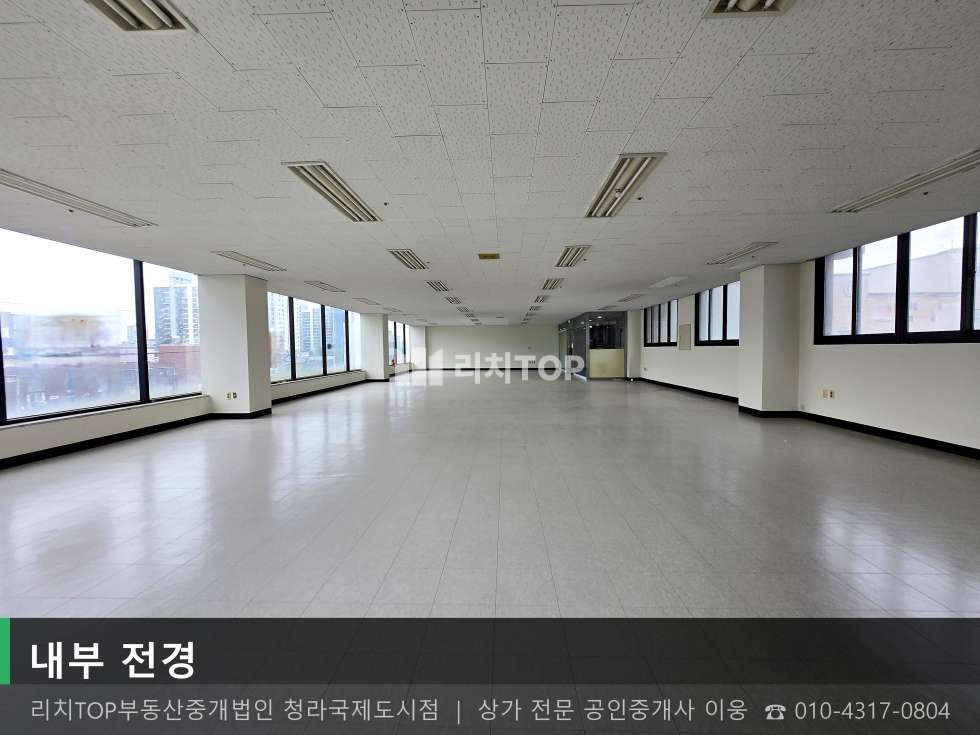 인천 서해구 심곡동 246 (우리타워) 서해구 심곡동 4층, 대로변 남향 67평 무권리 병원 자리 임대 월세 매물번호 10748 사진 6