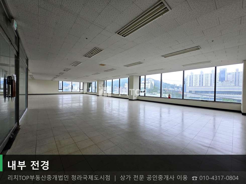 인천 서해구 심곡동 246 (우리타워) 서해구 심곡동 4층, 대로변 남향 67평 무권리 병원 자리 임대 월세 매물번호 10748 사진 9