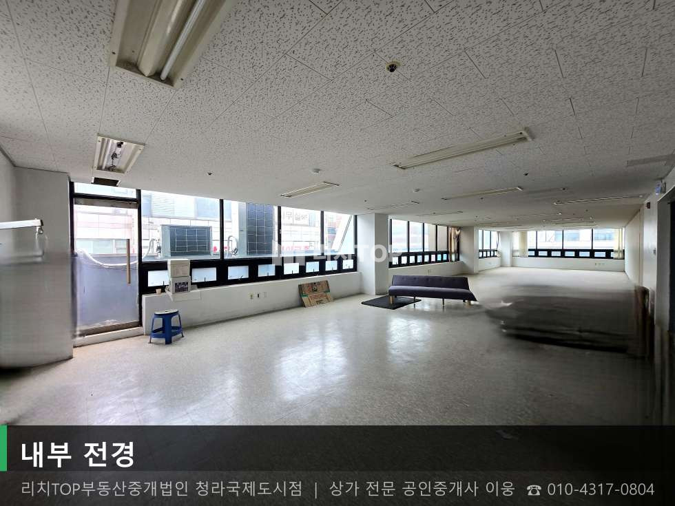 인천 서해구 심곡동 246-4 (진수빌딩) 1동 [심곡동 40평] 6층 | 무권리 | 서해구청역 3분 | 전문직 최적 월세 매물번호 10797 사진 3