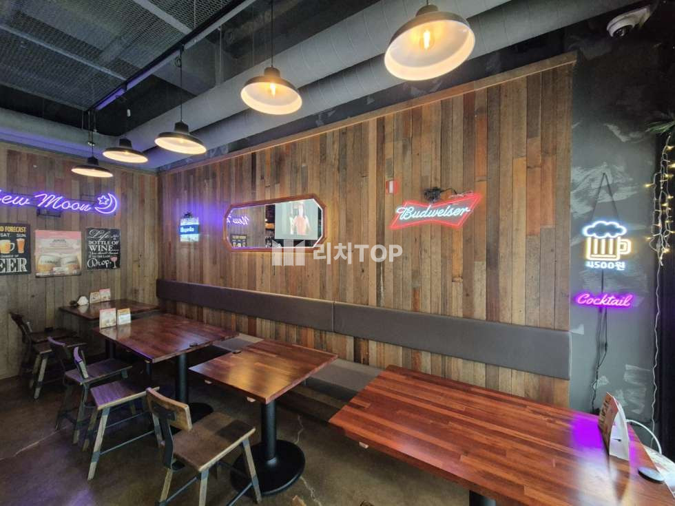 인천 서해구 청라동 청라2동 수변거리 상가 주점 운영중인 점포 임대 월세 매물번호 10828 사진 1