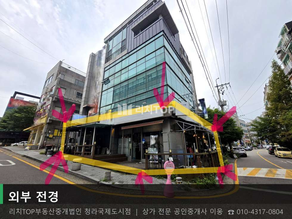 인천 서해구 검암동 598-10 (H.M빌딩) 검암동 1지구 1층 코너 35평 | 인테리어 완비 상가 임대 월세 매물번호 10830 사진 1