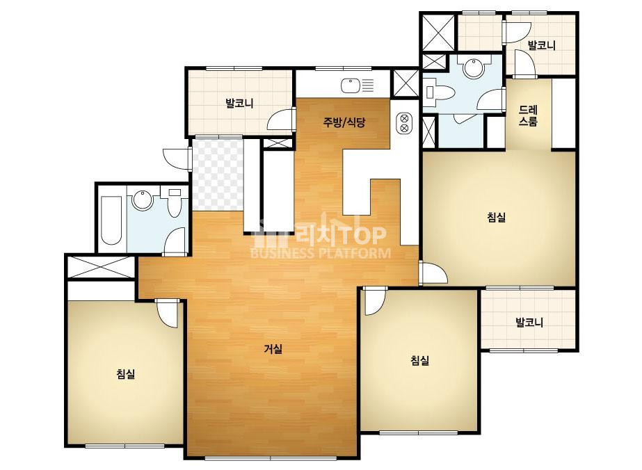경남 창원시 마산합포구 현동 \u2714 [급매] 현동 중흥S클래스 1차 34PY 숲세권 관리잘된집 매매 매매 매물번호 11666 사진 3